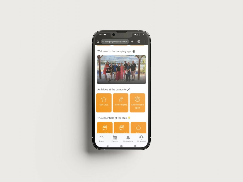 livret numerique camping de la baie