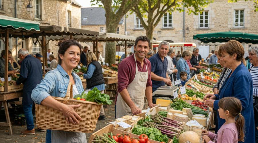 marché du Guézy le baule