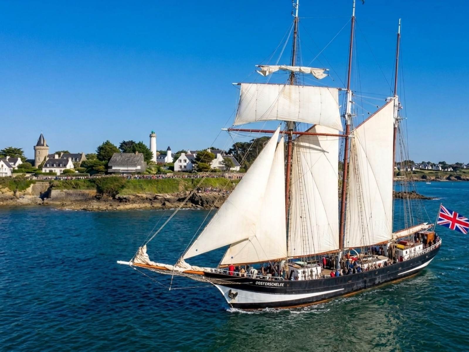 Admirer les vieux gréements du golfe du Morbihan